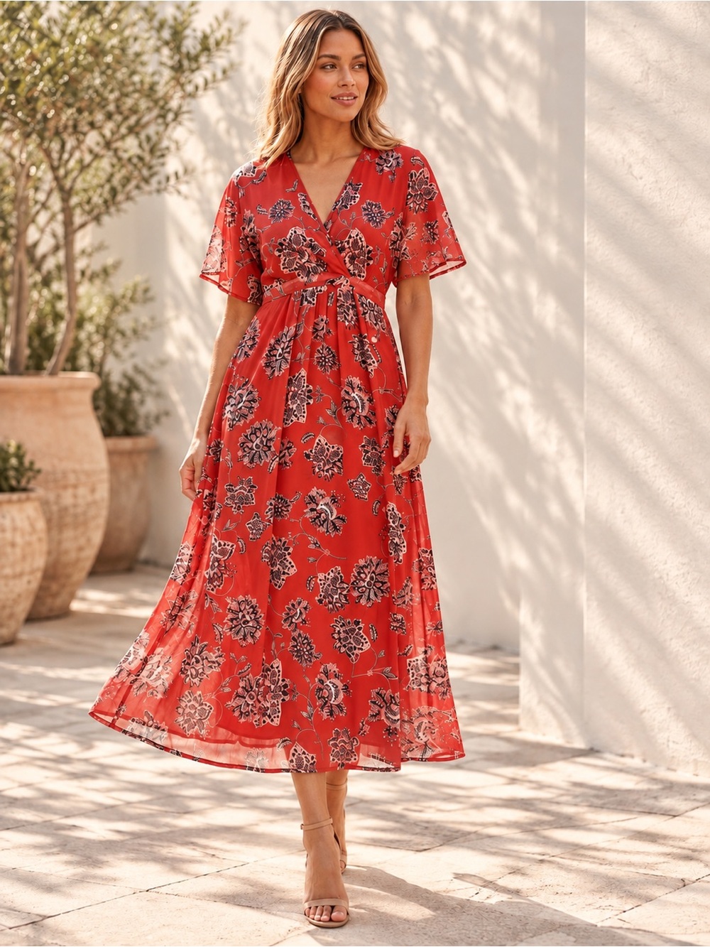🎉5 for $45🎉 Love fire dress maxi long size M